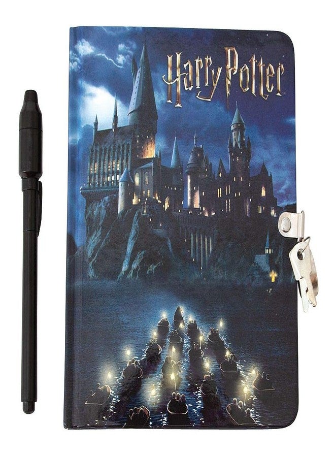 Playhouse Harry Potter Hogwarts Lock & Key Lined Page Diary with Invisible Ink Pen for Kids - Image 1