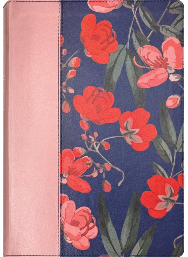 Tyndale NLT Life Application Study Bible, Third Edition (Leatherlike, Pink Evening Bloom, Red Letter) - Image 2