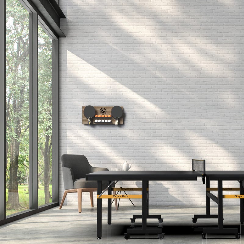 Stiga رف تخزين كرة الطاولة من STIGA، بني - Image 3