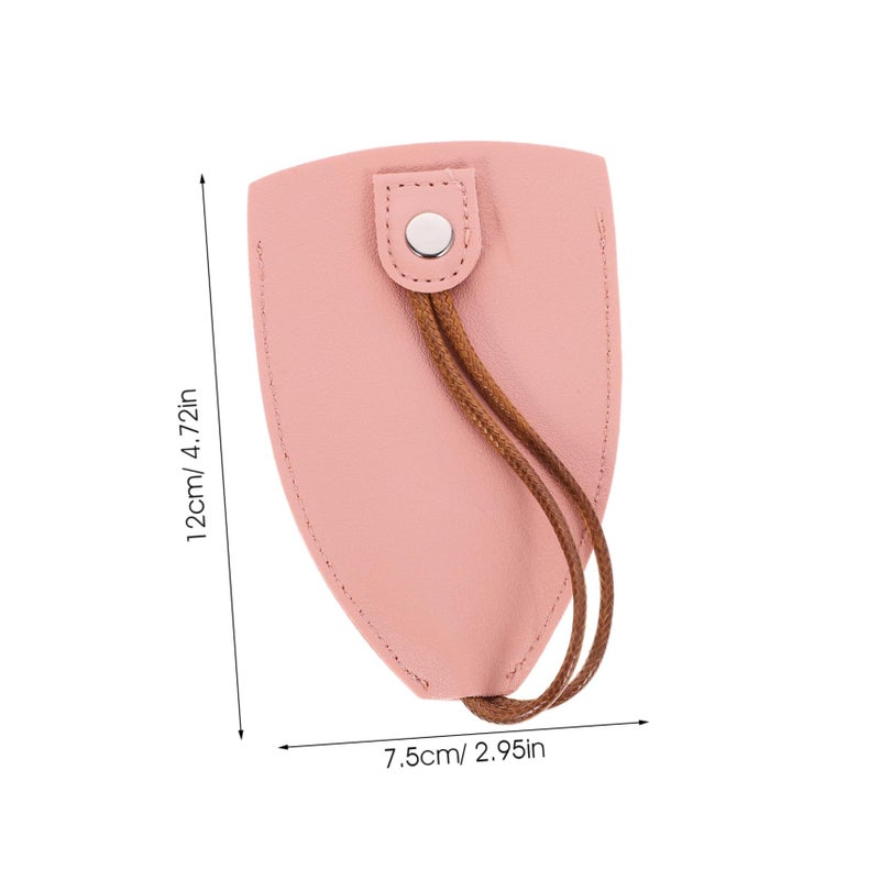 Portable PU Key Sleeves Compact Key Cover Bags Assorted Color For Adults Gift Organizing - Image 3
