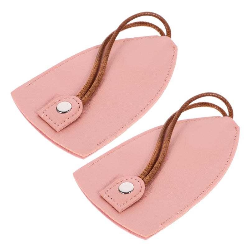 Portable PU Key Sleeves Compact Key Cover Bags Assorted Color For Adults Gift Organizing - Image 2