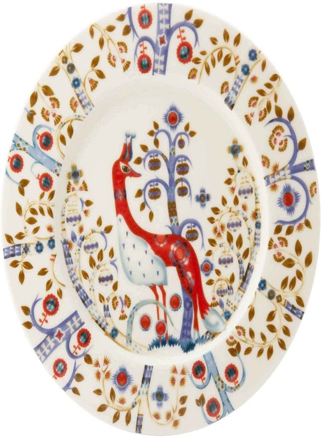 iittala Taika Plate, White, 8.7 inches (22 cm) - Image 1