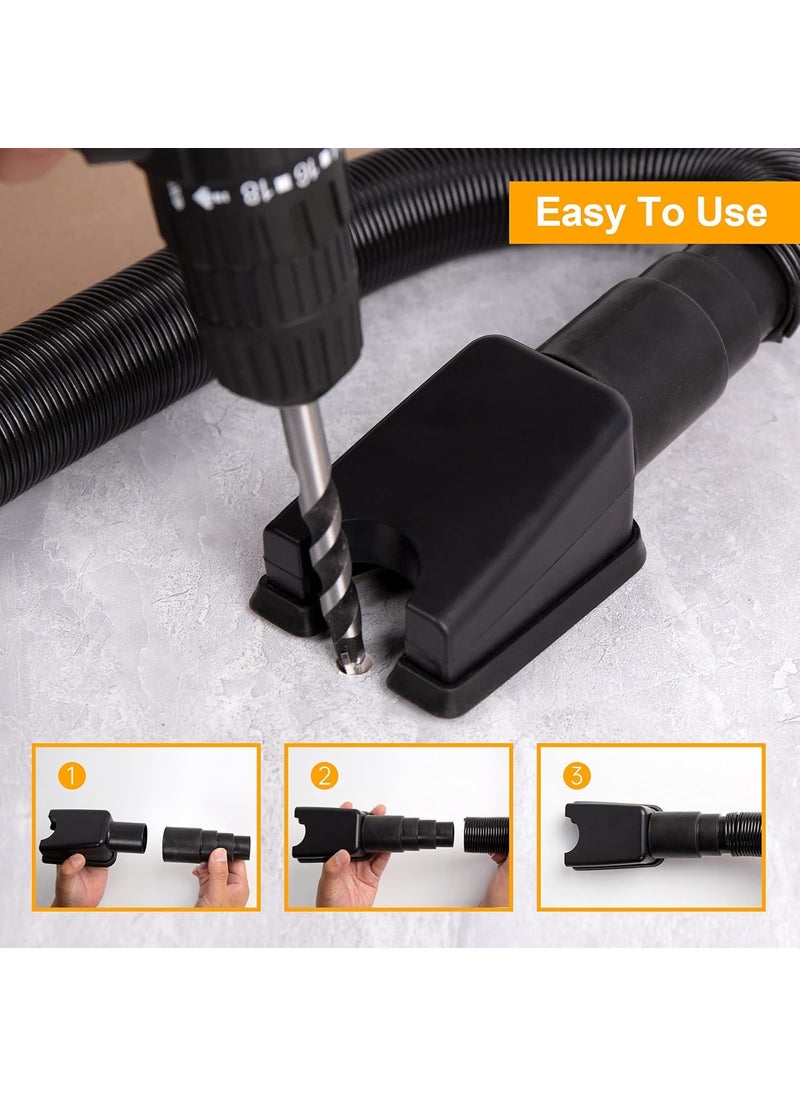 ISTARA - Istara Dust Extraction Tool Vacuum Attachment Dust Collector Cleaner Quick Remove Woodworking Dust Debris from Drill Hole - Image 1