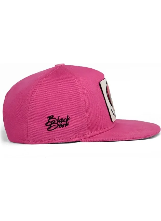 Black Börk BlackBörk V1 Hip Hop Kids Panda - 1 Code Logo Unisex Pink Kids Hat (Cap)