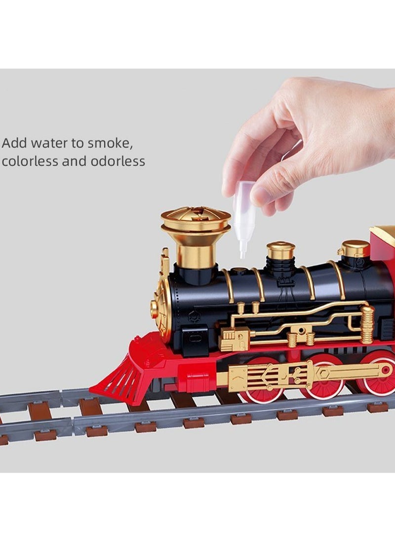 312pcs, 734cm Electric Spray Train Track Toy, Motorized Railway Assembly Set, Suitable For Children Aged 3 And Above  - Image 2