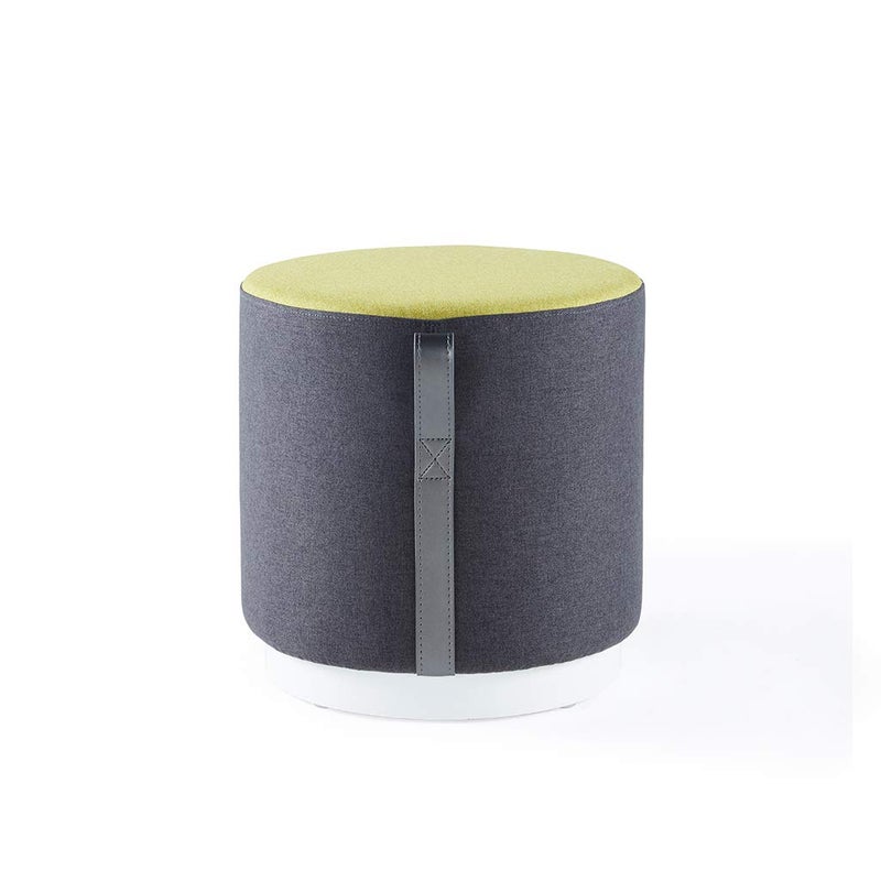 SUNON Sunon Flower Round Stool Pouf Wooden Leg Vanity Stools  - Image 1