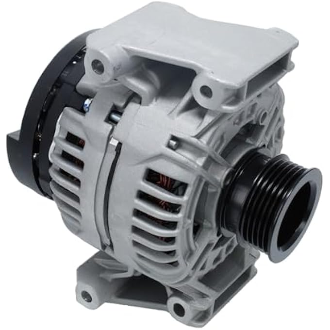 BOSCH AL0830N Original Equipment New Alternator - Compatible with Select Saab 9-3, 9-3X; 120 Amp - Image 1