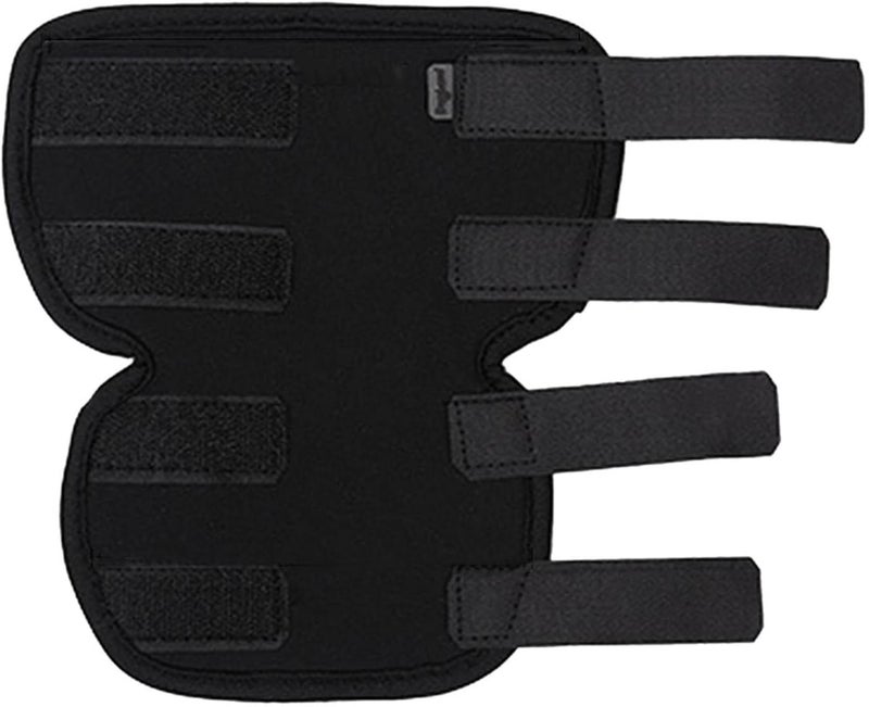 Leg Elbow Brace Protector Dog Support Leg Brace Pet Elbow Knee Pad Sprain Protection Hock Joint Compression Wrap Secure Straps Shock Absorbing, Black, XL - Image 4