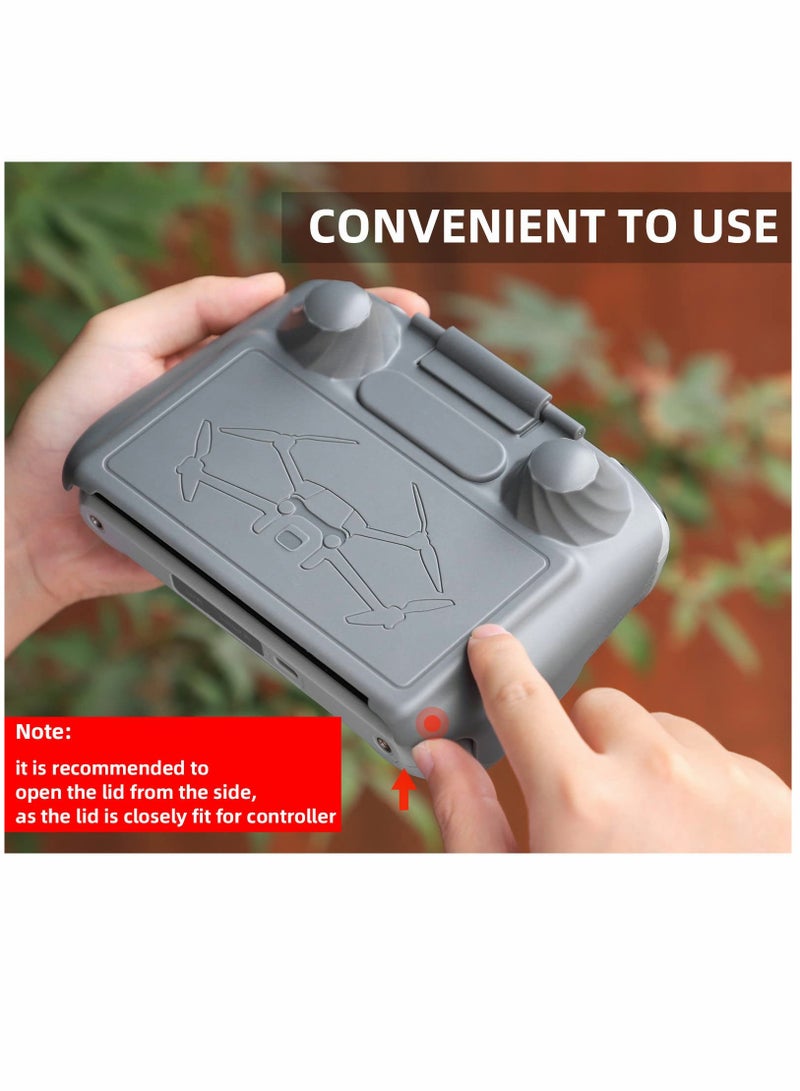 SOLARAE Lens Hood for DJI Mini3 Pro, Drone Gimbal Protector Cover Drone Lens Screen Sunshade Anti-Scratch Drones Camera Lens RC Joysticks Cap Guard Accessories - Image 5