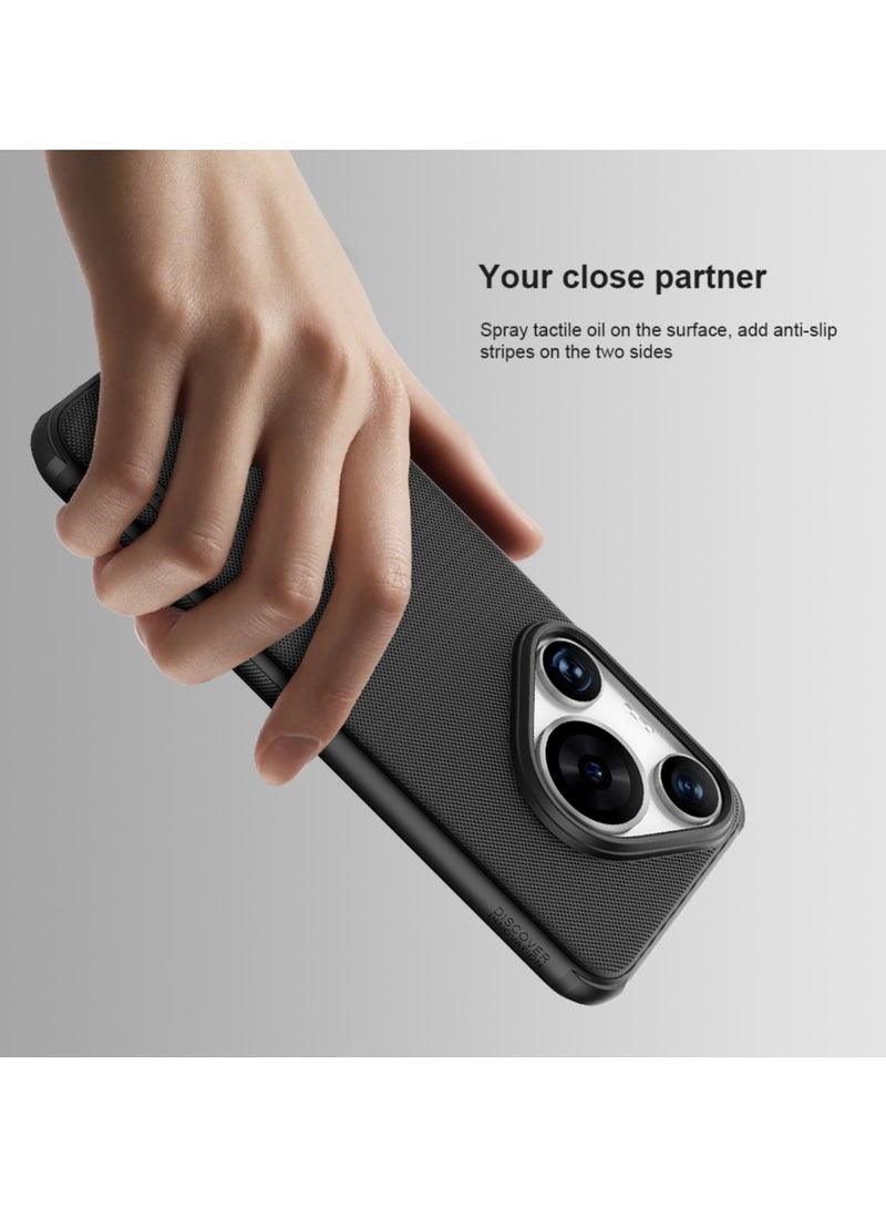 Nillkin For Huawei Pura 70 Pro / Pura 70 Pro+, TPU Shockproof Airbags Bumper, Matte Anti-Fingerprint Back Cover, Side Anti-Slip Handle Slim Fit Mobile Phone Case - Image 4