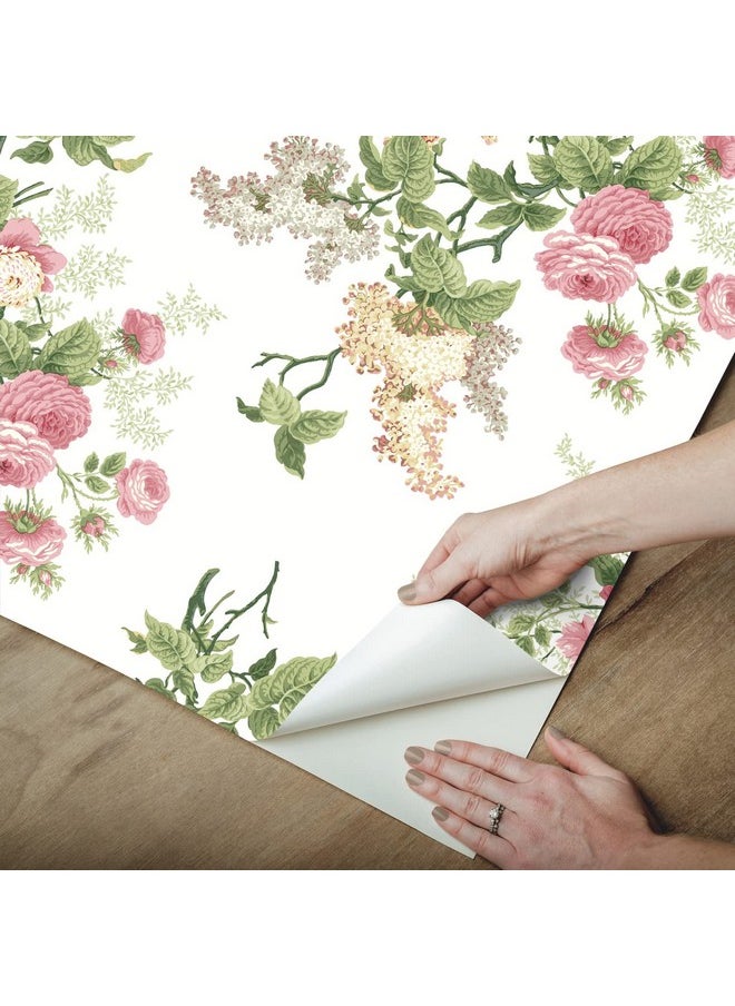 RoomMates Rmk12595Pl Emma'S Garden Peel And Stick Wallpaper Brights  - Image 5