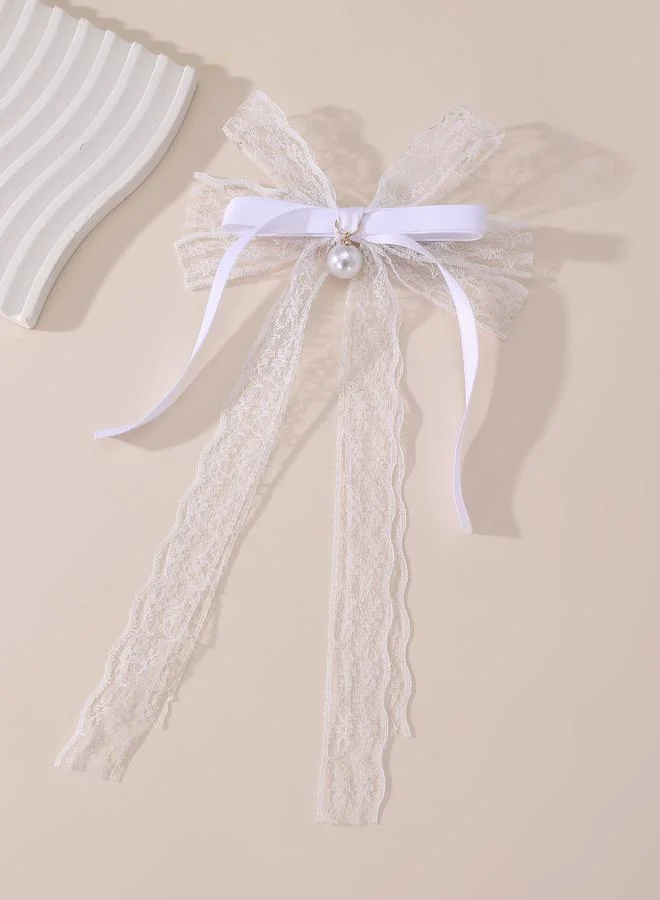 تايك تو Lace Bow Hair Clip