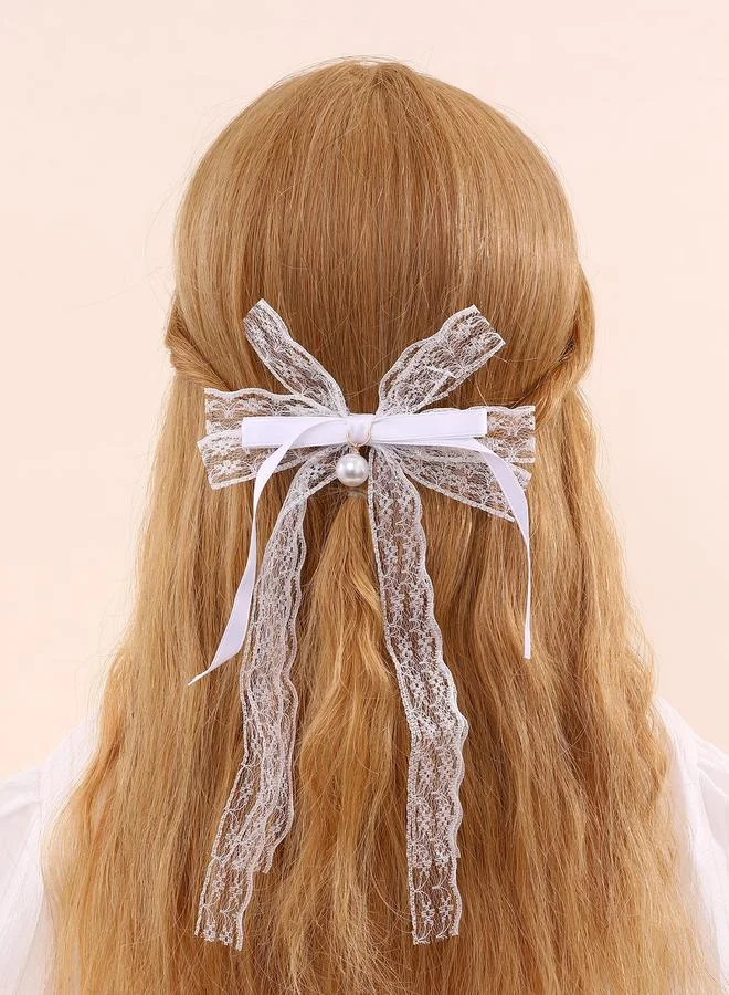 تايك تو Lace Bow Hair Clip