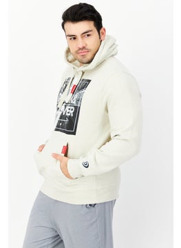 Men Hooded Long Sleeve Graphic Print Sweatshirt, Beige - pzsku/ZC97EA74DCD4A39D2AAEAZ/45/_/1726109039/52f578c7-3aa8-4bc0-8855-c5d9ddc16dbc