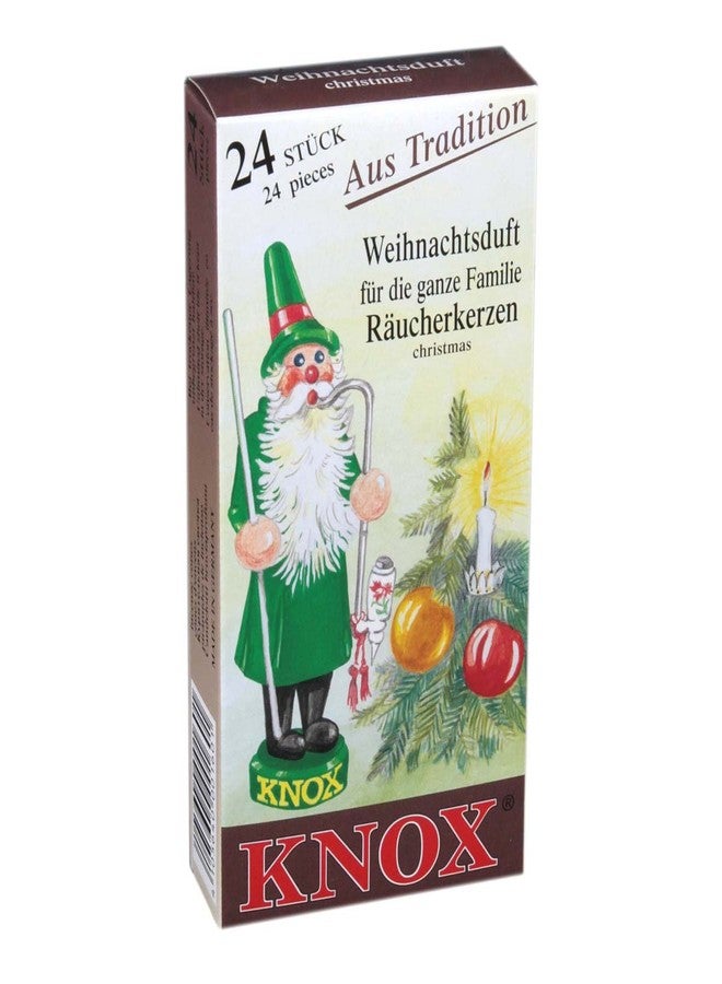 KNOX Christmas Scented Incense Cones, 24 Pack, Made in Germany - Image 1