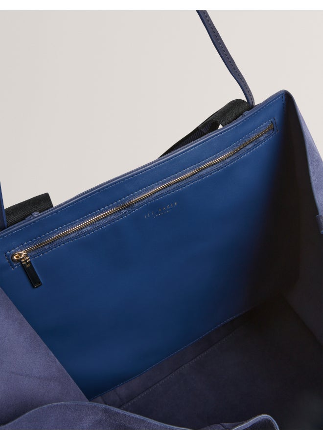 Ted Baker Suede Webbing Detail Large Shopper - Image 5