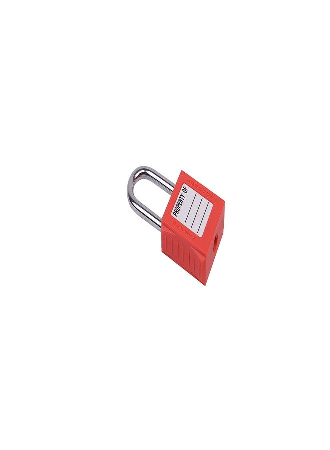 Induschoice Lockout Tagout Safety Padlock Red,1 Pack - Image 3