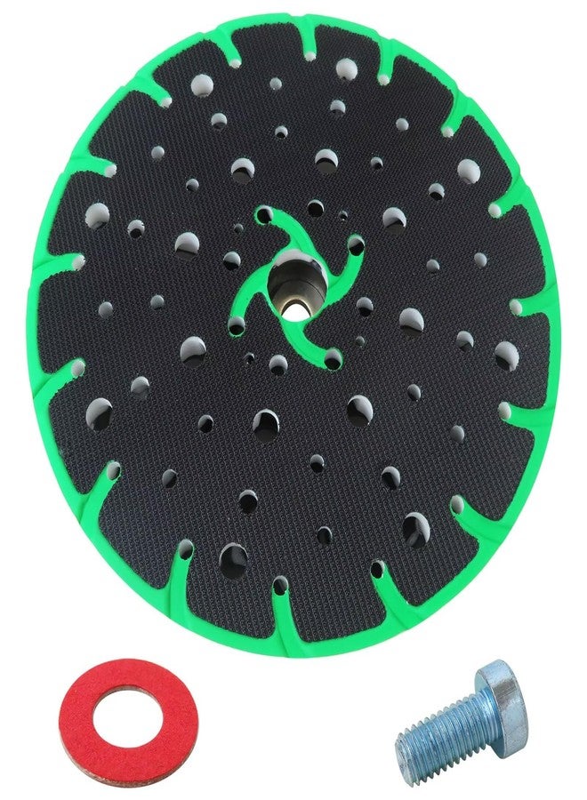XSPANDER 6inch/150mm 17/48-hole Soft Sanding Pad Fit for Festool 202458, Replacement Sander Backing Pad Fits for Fusion-TEC ST-STF D150/MJ2-M8-W-HT,ETS EC 150/3 EQ, ETS EC 150/5 EQ - Image 1
