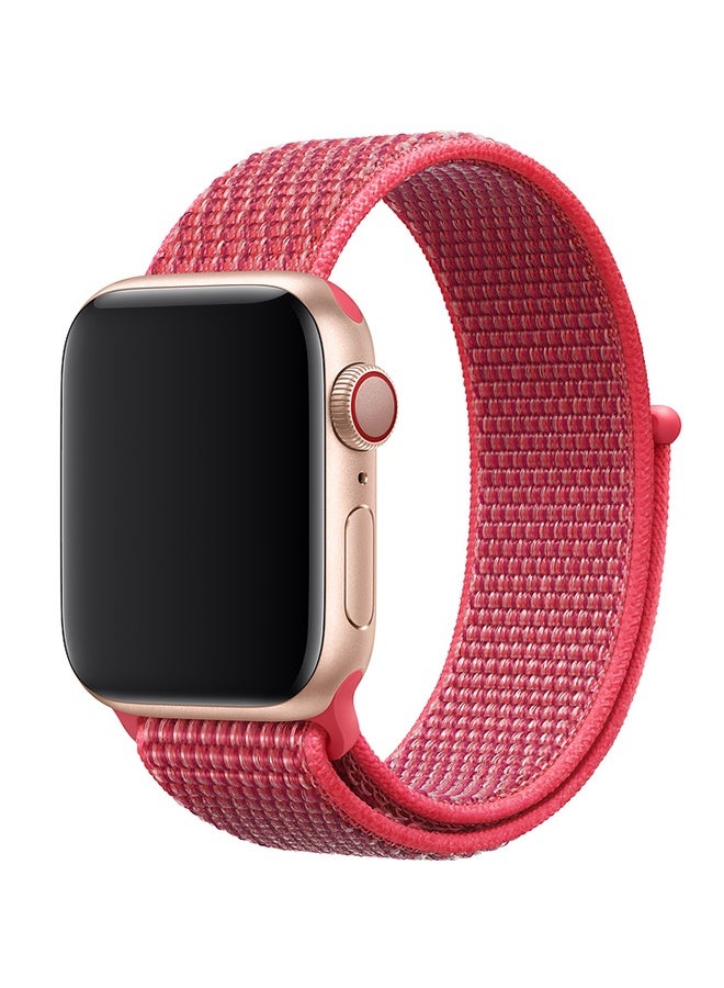 Beauenty Sport Loop Replacement Band For Apple Watch Series 4/5 Pink - Image 2