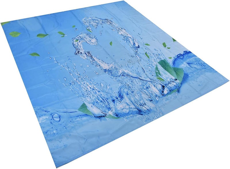 Polyester Shower Curtain, Blackout Bathroom Curtain with Hooks, Decorative Home Shower Curtain for Bathroom Decor, Unique Pattern Design with Machine Washable Feature (180 * 200cm) - Image 3