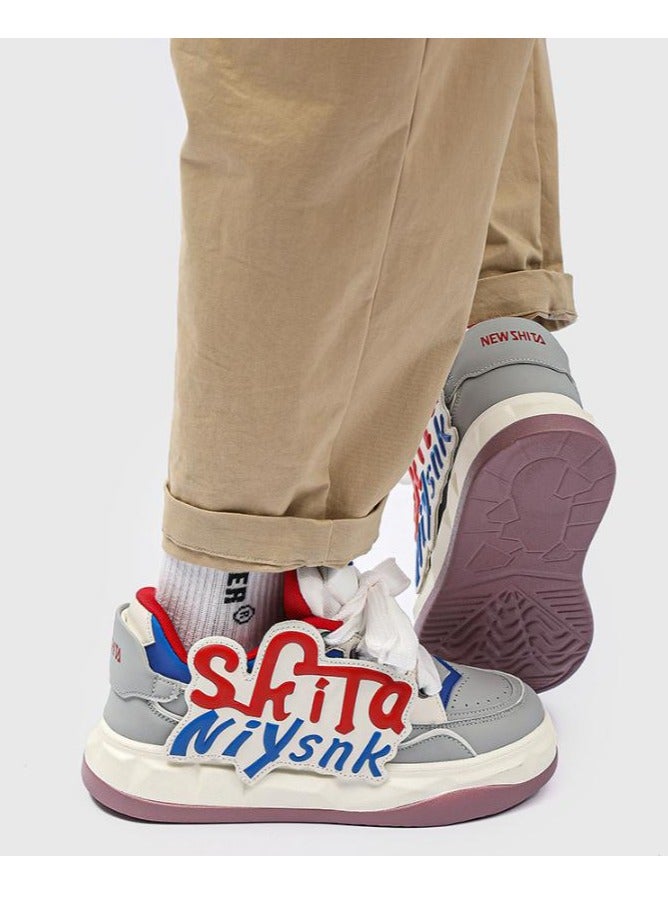 KUYING New Thick Sole Elevated Board Shoes  - Image 2