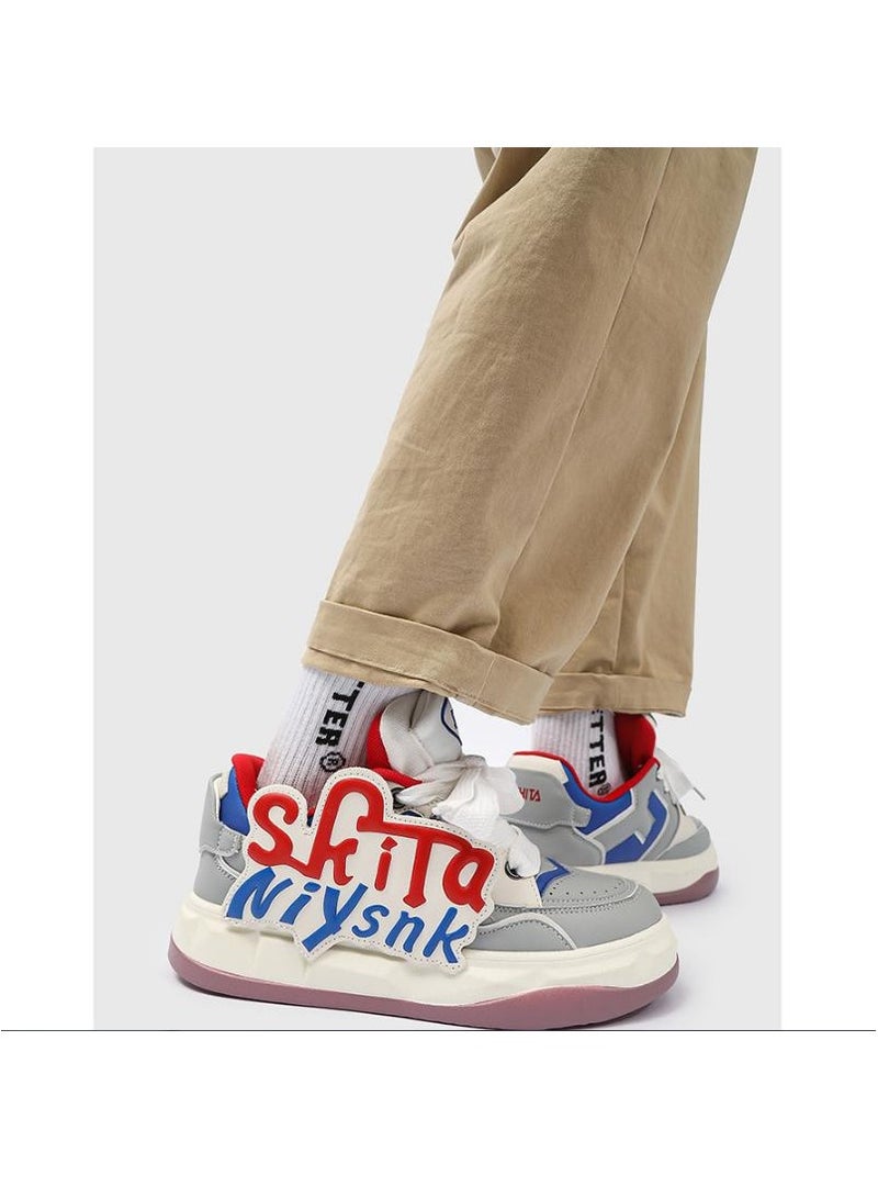 KUYING New Thick Sole Elevated Board Shoes  - Image 3