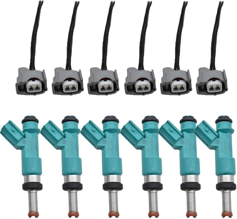 Wivplex 6pcs Fuel Injectors for Toyota and Lexus - Image 1