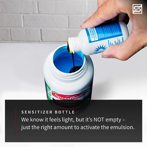 Speedball طقم طباعة الشاشة المتقدم من سبيدبول شامل كل شيء، يتضمن مصباح تعريض LED UV - Image 5