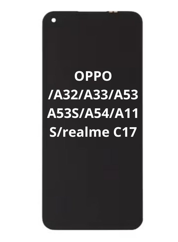 جادجتس كونيكشن شاشة LCD بديلة لهاتف OPPO A32/A33/A53/A53S/A54/A11S/realme C17 - Image 1