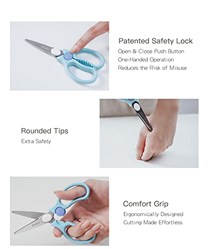 Simba Premium Portable Safety Food Scissors (Pink) - Image 5