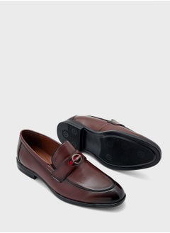 Robert Wood Webbing Detail Formal Loafers  - Image 3