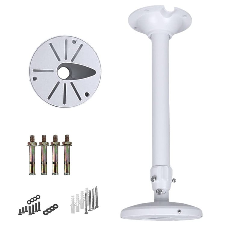WiTi Extendable Pole Mount for Security Surveillance Cameras Ceiling Mount Bracket for Bullet CameraSolid Metal Max 60CM - Image 2