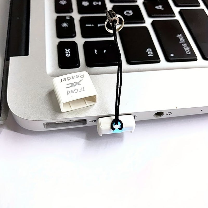 Black USB 2.0 TF Card Reader Adapter Memory Card Writer - Image 4