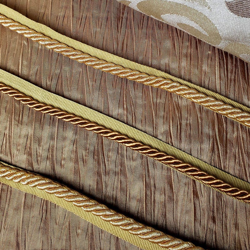 إكسبو إنترناشونال شريط زينة نيكولاس ملتوي بطول 3/8 بوصة، أسود معدني (قطع بطول 5 ياردات) - Image 2