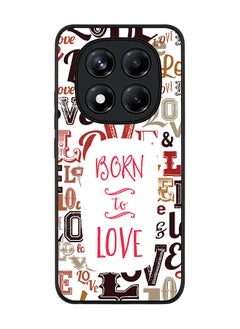 Stylizedd For Xiaomi Redmi Note 14 Pro 5G / X7 5G Case,Slim fit Camera Protection, Shockproof Thin Phone cover  - Born To Love  - Image 1