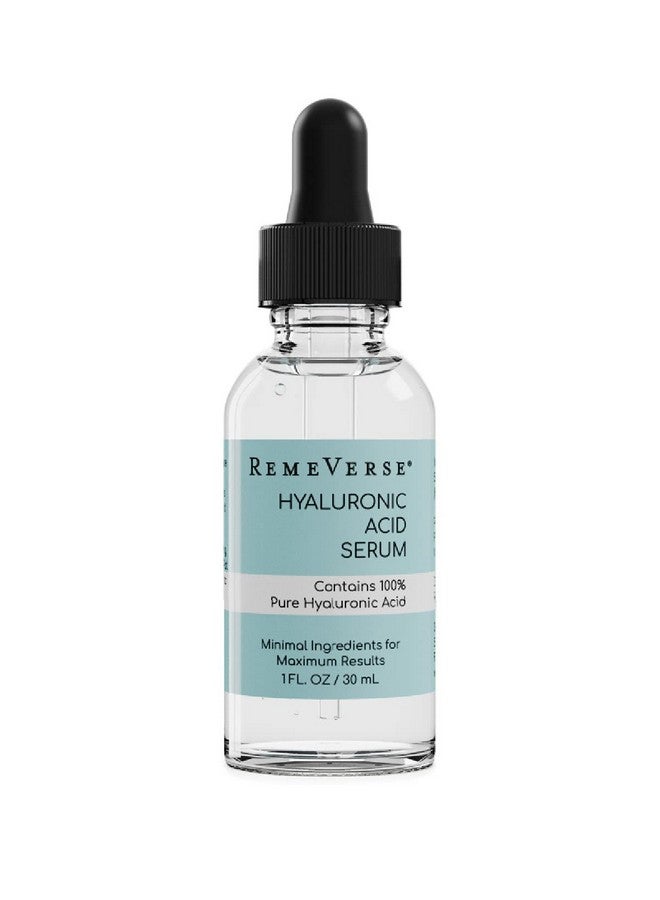 RemeVerse Hyaluronic Acid Serum 1 Oz 100% Pure Medical Grade Clinical Strength Hyaluronic Acid Anti Aging Serum For Your Face Lips And Décolleté. For Dry Skin And Fine Lines. - Image 2