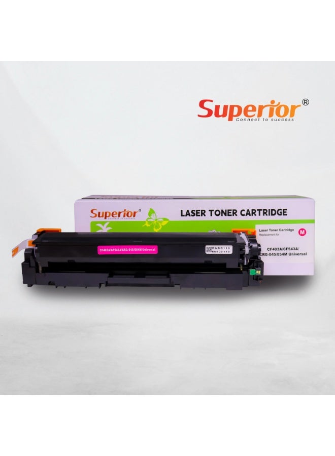 SOS Superior Superior CF543 / CF203A Magenta Compatible Toner Cartridge – With Chip For HP Color LaserJet & Canon imageCLASS / i-Sensys Series - Image 2