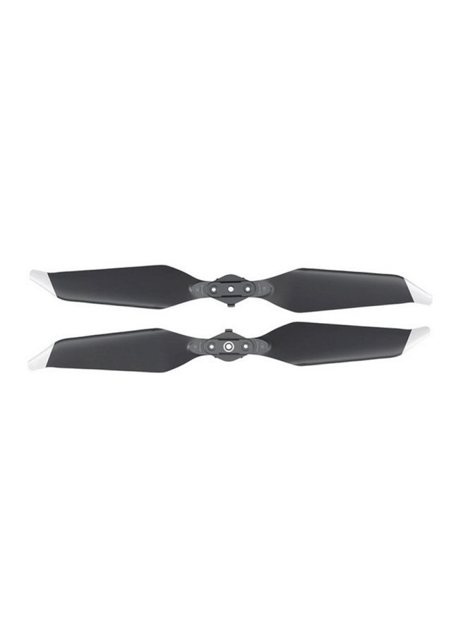 NIBEMINENT 2-Pair Low-Noise Quick-Release Propellers Set For DJI Mavic Pro Platinum Black/White/Yellow  - Image 3
