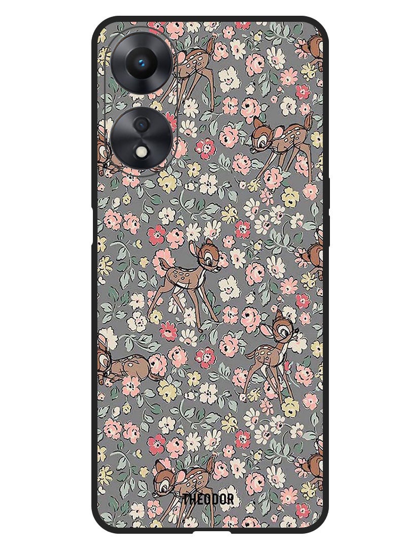 Theodor Protective Case Anti Scratch Shock Proof Bumper Cover For Oppo A98 Disney Deer - Image 1