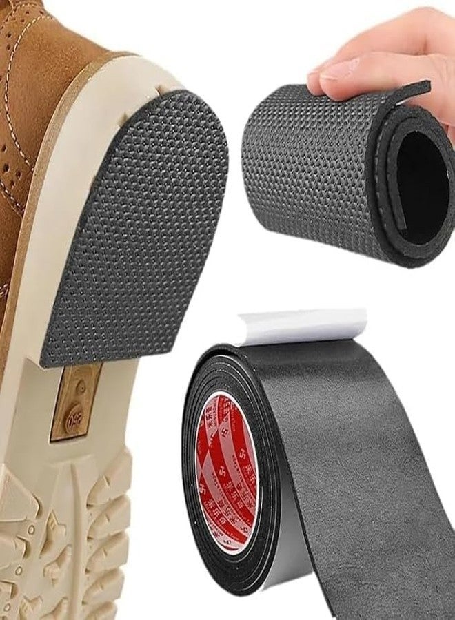 SLAYNE Non-Slip Shoe Pads Sole Protectors EVA Lightweight Adhesive High Heels Anti-Slip Pad Shoes Grips Sole Bottom Protector Sole Guard Tape Cover for Sneakers Pumps All Heels Noise Reduction - Image 1