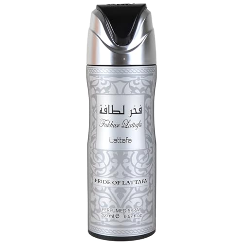 Lattafa Fakhar for Men Fresh Marine Woody Earthy Perfumed Deodorant Spray 667 Ounce 200 ml - Image 1