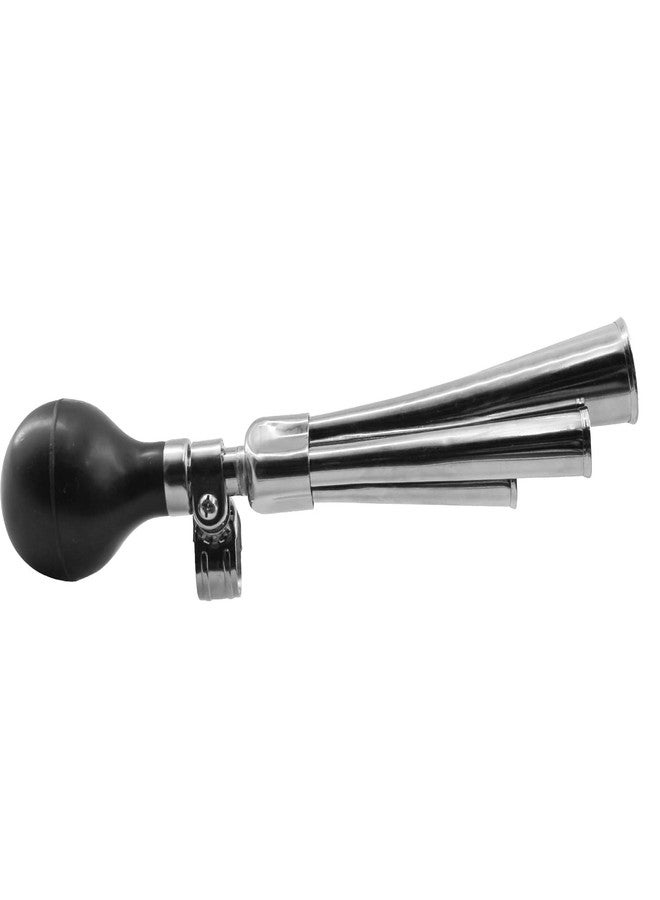 WEERAS Vintage Bicycle Air Horn Triple Note, 11-inch Large Horn, Suitable for Most Bicycles - Image 2