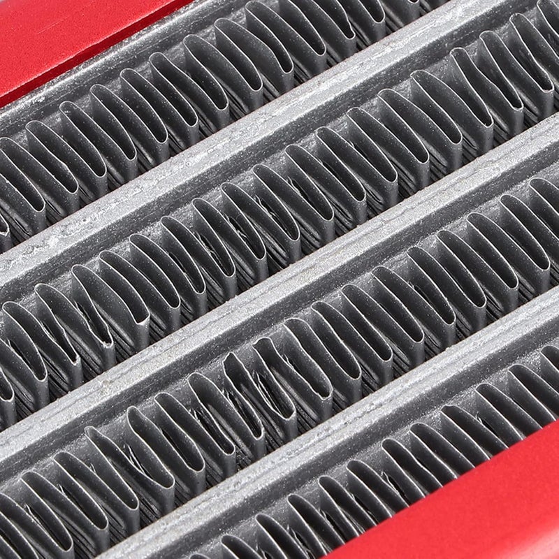Motorcycle Oil Cooler Radiator, Aluminium Alloy Cooling System for 100 250CC Off Road Vehicles, Universal Red Oil Cooler with Installation Accessories, High Efficiency Engine - Image 3
