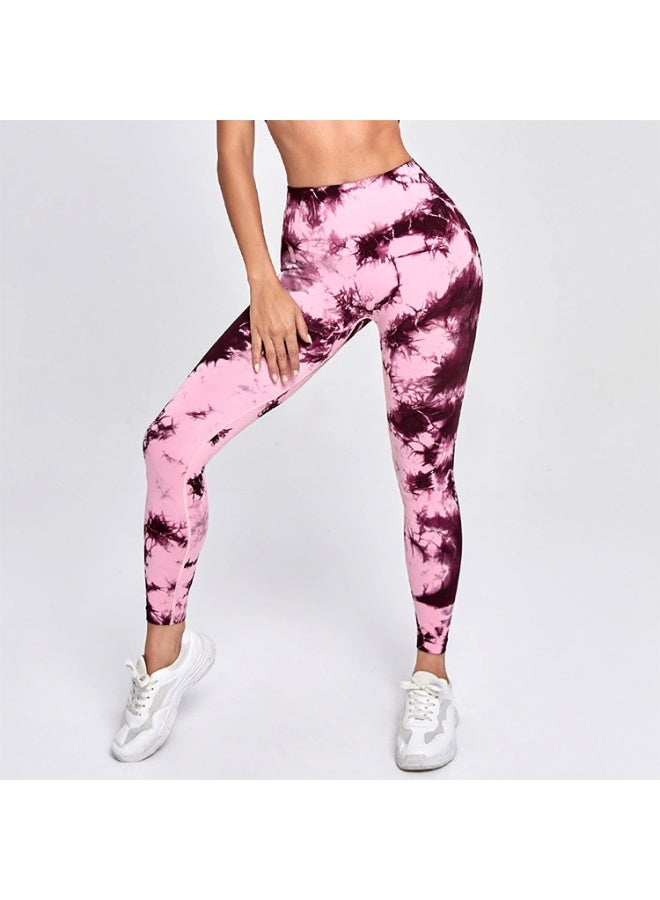 Yoga Pants Fitness Women Cycling Gym Seamless Tights Sports Leggings High Waist  Trousers Workout Sports Wear  - Image 1