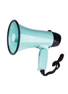 25W Portable Bullhorn Speaker, Loudspeaker, Siren, Alarm Modes with Volume Control and Strap for Football, Basketball, Coaches or Safety Training