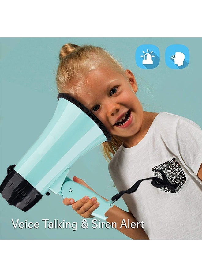 LENND - 25W Portable Bullhorn Speaker, Loudspeaker, Siren, Alarm Modes with Volume Control and Strap for Football, Basketball, Coaches or Safety Training - Image 1