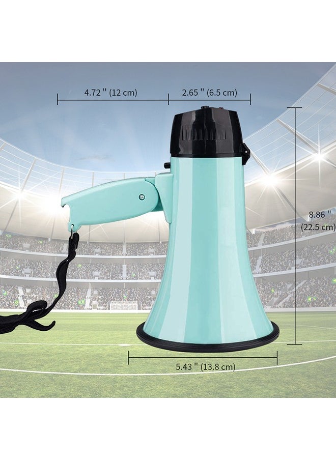 LENND - 25W Portable Bullhorn Speaker, Loudspeaker, Siren, Alarm Modes with Volume Control and Strap for Football, Basketball, Coaches or Safety Training - Image 1