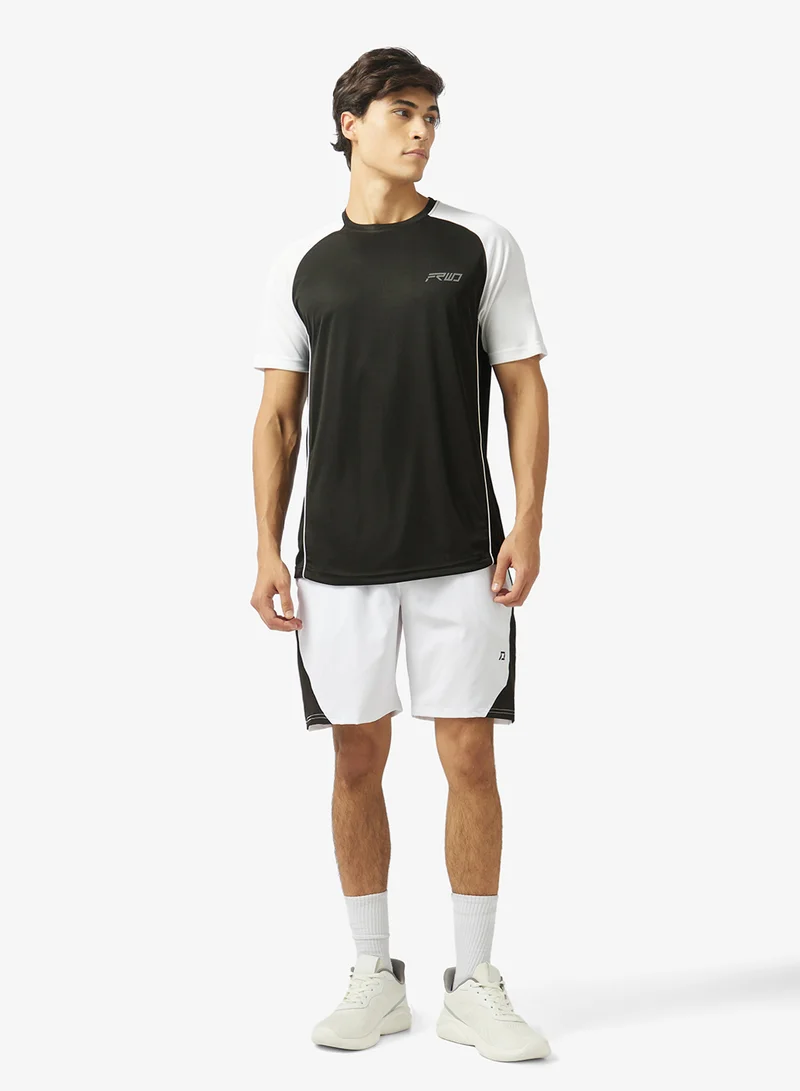 FRWD cut n sew penal and contrest bone at back