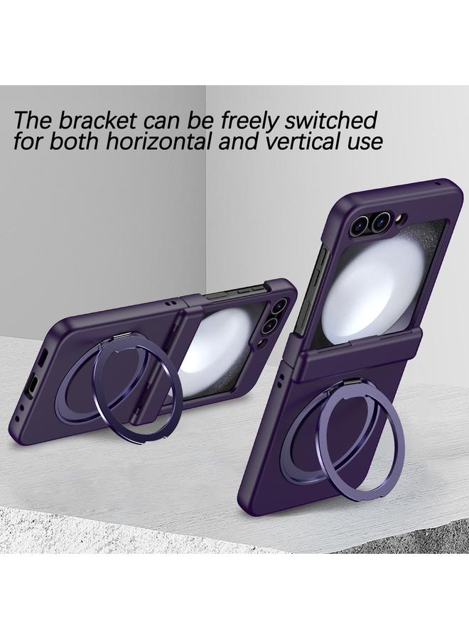 S-TOP Case For Samsung Galaxy Z Flip6 5G 360 Degree Stand MagSafe Magnetic All-inclusive Phone Case - Image 4