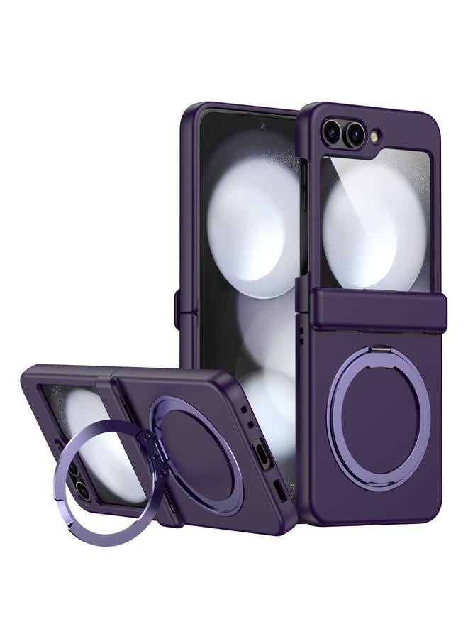 S-TOP Case For Samsung Galaxy Z Flip6 5G 360 Degree Stand MagSafe Magnetic All-inclusive Phone Case - Image 1